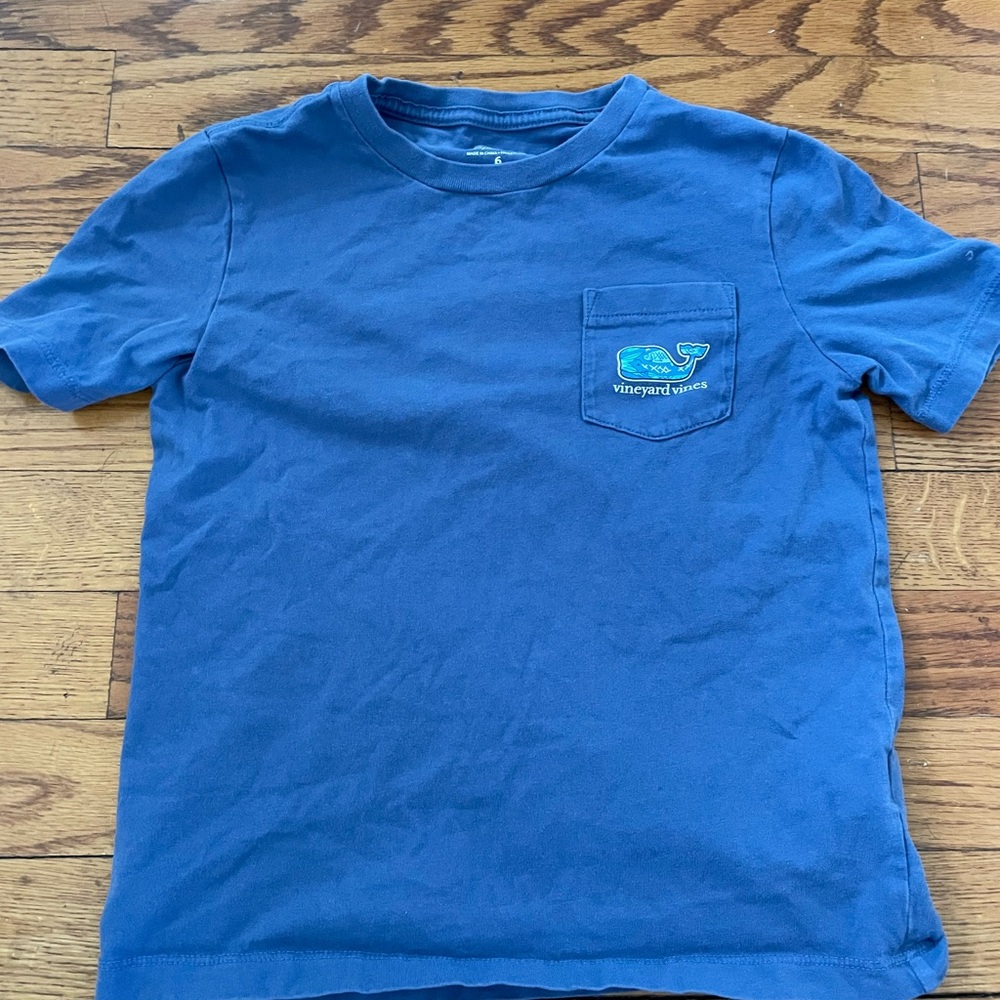 Vineyard Vines Blue Short Sleeve Tee